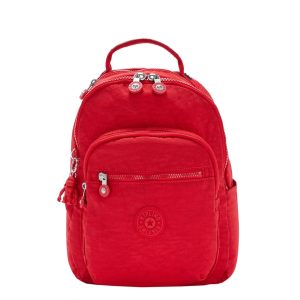 Kipling Seoul Rugzak S red rouge backpack