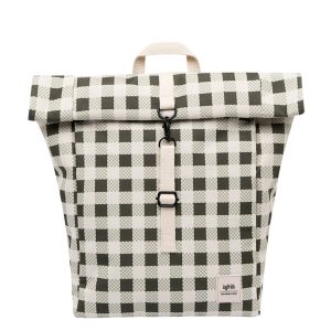 Lefrik Roll Top Mini Backpack vichy Rugzak
