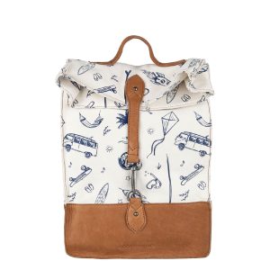 Cowboysbag Kids Backpack Bordeaux X Saskia Weerstand blue