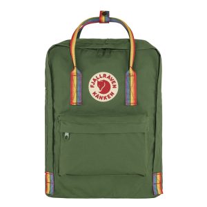 Fjallraven Kanken Rainbow Rugzak spruce green-rainbow pattern