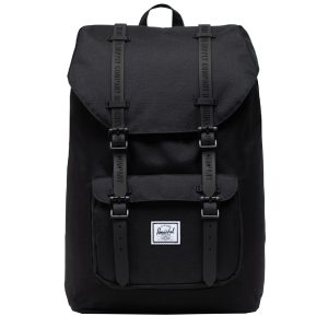 Herschel Supply Co. Herschel Little America Mid-Volume Rugzak black/clear rubber Laptoprugzak