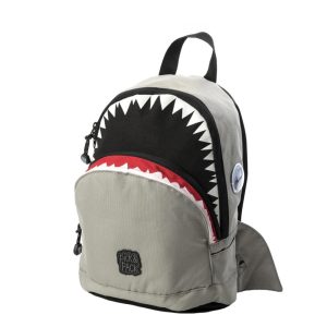 Pick & Pack Rugzak Shark Shape S grijs