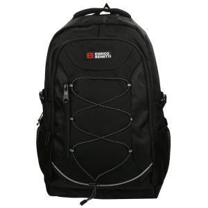 Enrico Benetti Yellow Stone 15'' Laptop Rugzak zwart Laptoprugzak