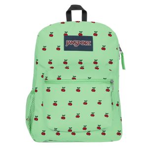 JanSport Cross Town 8 bit cherries