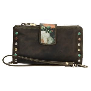 Micmacbags Portemonnee / Clutch Masterpiece Olijf