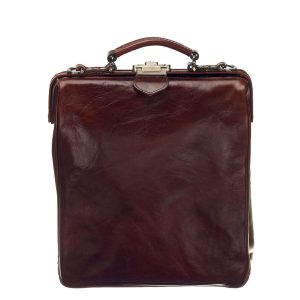 Mutsaers On The Bag Leather Backpack donkerbruin backpack