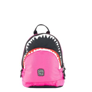 Pick & Pack Shark Shape Backpack S fuchsia
