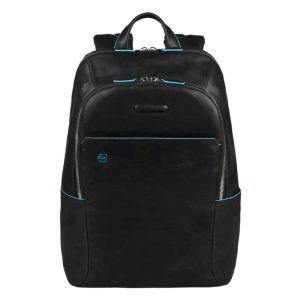 Piquadro Blue Square Backpack black backpack