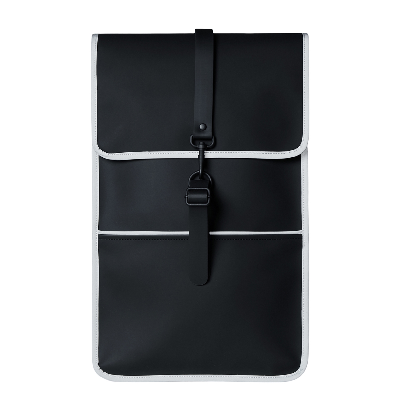 Rains Backpack Reflective black reflective backpack Tas2go