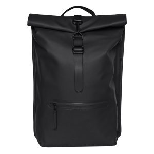 Rains Rolltop Rucksack black backpack