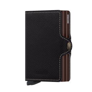 Secrid Twin Wallet Portemonnee Saffiano Brown