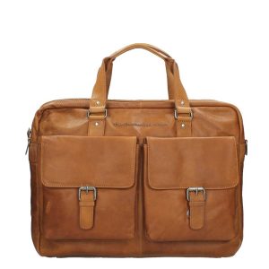 The Chesterfield Brand Dylan Laptopbag Large cognac