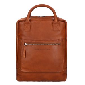 The Chesterfield Brand Yonas Laptop Backpack cognac backpack