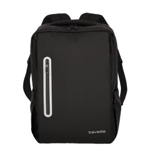 Travelite Basics Boxy Waterproof Backpack black Laptoprugzak