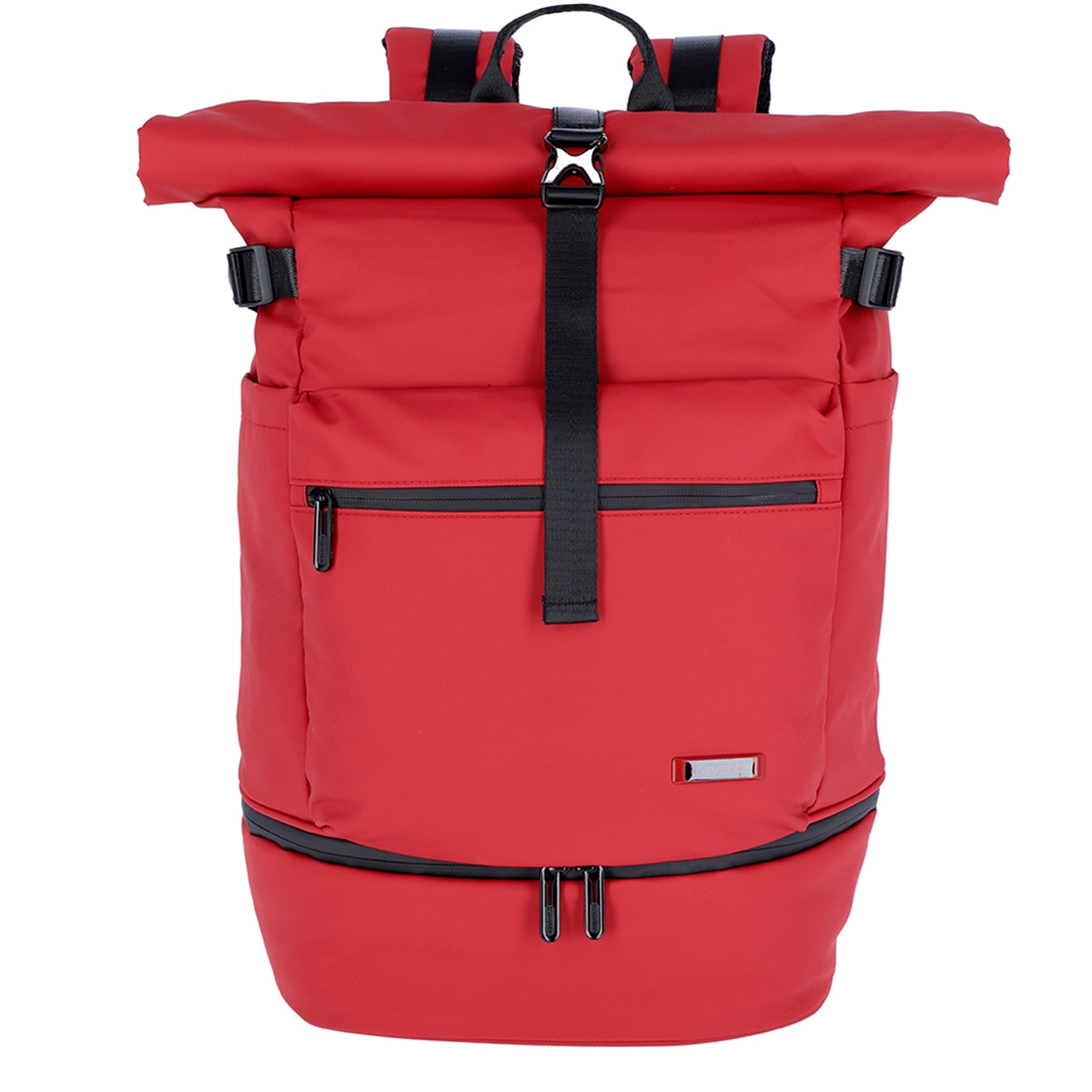 Travelite Basics Rollup Backpack red backpack Tas2go