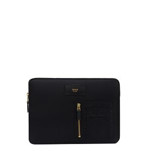 Wouf Black Bomber iPad hoes black Laptopsleeve