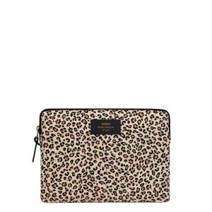 Wouf Pink Savannah iPad hoes pink leopard Laptopsleeve