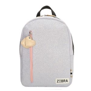 Zebra Trends Girls Rugzak M glitter lila