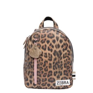 Zebra Trends Girls Rugzak S leo camel pink