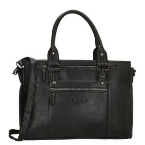Enrico Benetti Schoudertas / Handtas Nikki 14'' Zwart