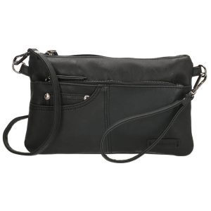 Enrico Benetti Schoudertasje / Clutch Nouméa Zwart