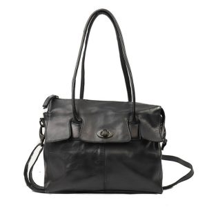 Bear Design Handtas / Schoudertas Fleur Zwart