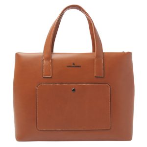 Castelijn & Beerens Dama Noor Laptop Schoudertas 15.6'' cognac