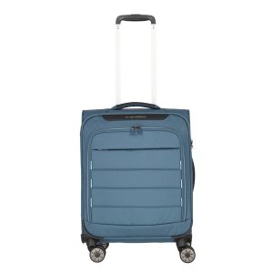 Travelite Skaii 4 Wheel Trolley S blue Handbagage koffer Trolley