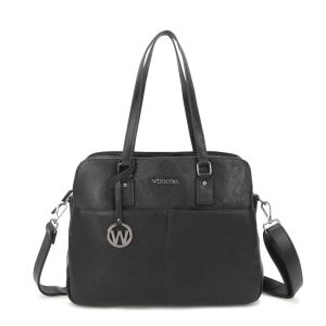 Wimona Carlotta Laptoptas 13 inch 2092 Zwart