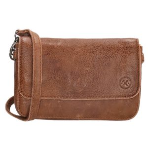 Hide & Stitches Schoudertas / Heuptas Paint Rock Cognac