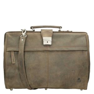 Bear Design Dark Nature Dokterstas brown Aktetas