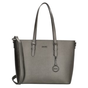 Charm London Birmingham Shopper 15.6 inch pewter