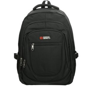 Enrico Benetti Hamburg 17'' Laptop Backpack black backpack