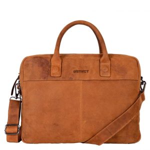 DSTRCT Wall Street Workingbag 15,6" cognac