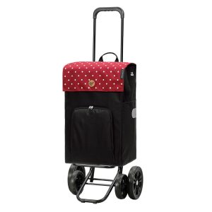 Andersen Quattro Malit Boodschappentrolley red Trolley