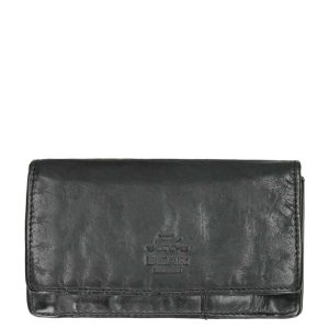 Bear Design Cow Lavato Dames Portemonnee 12cc black2 Dames portemonnee