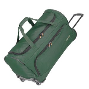 Travelite Basics Fresh Trolley Travel Bag 71 dark green Trolley Reistas