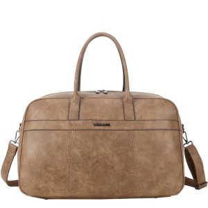 Wimona Amsterdam Weekend/Reistas taupe Weekendtas