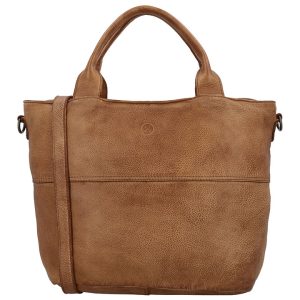 Hide & Stitches Handtas / Schoudertas Paint Rock Cognac