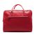 20S Design leren Weekendtas Bowling rood
