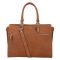 LouLou Essentiels Robuste Laptoptas 13" Silver Cognac