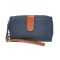 Berba Portemonnee / Clutch Chamonix Navy Blauw