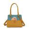 Hi-di-hi Handtas/Schoudertas Babbler Aqua/Cognac