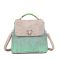 Hi-di-hi Handtas/Schoudertas Grassy Beige/Licht Blauw