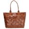 Charm London Handtas Woven Elisa Bruin