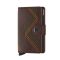 Secrid Mini Wallet Portemonnee Stitch Linea Espresso