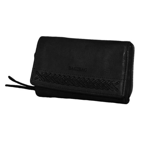 Bag2Bag Overslag Portemonnee Matera Zwart