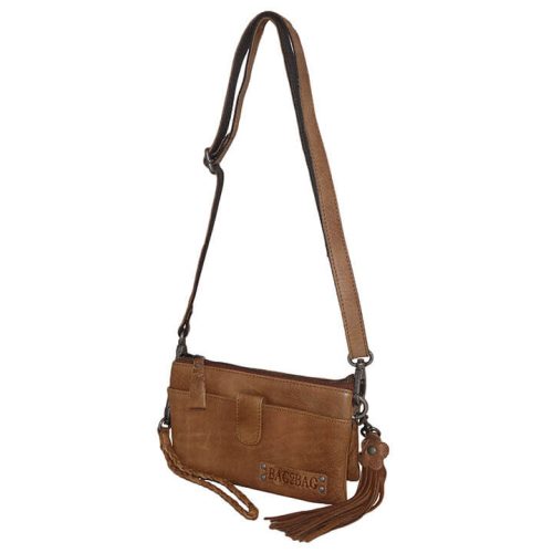Bag2Bag Schoudertas / Clutch / Portemonnee Dover Cognac