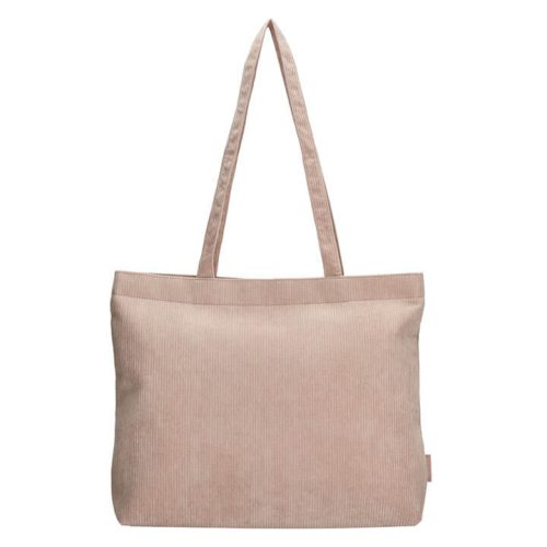 Beagles Corduroy Ribstof Handtas/Schoudertas Navarra Beige