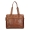 Bear Design Cow Lavato Laptopschoudertas cognac